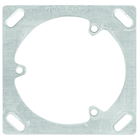 FELLER Plaque de montage SIMPLE pour prise 3xT13 ar