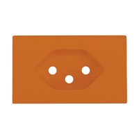 FLF Plaque de recouvrement prise 1xT13 Gr.1 or