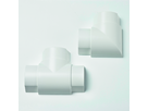 D-Line Set di accessori bianco H50025 1x ang.piano/raccordoT