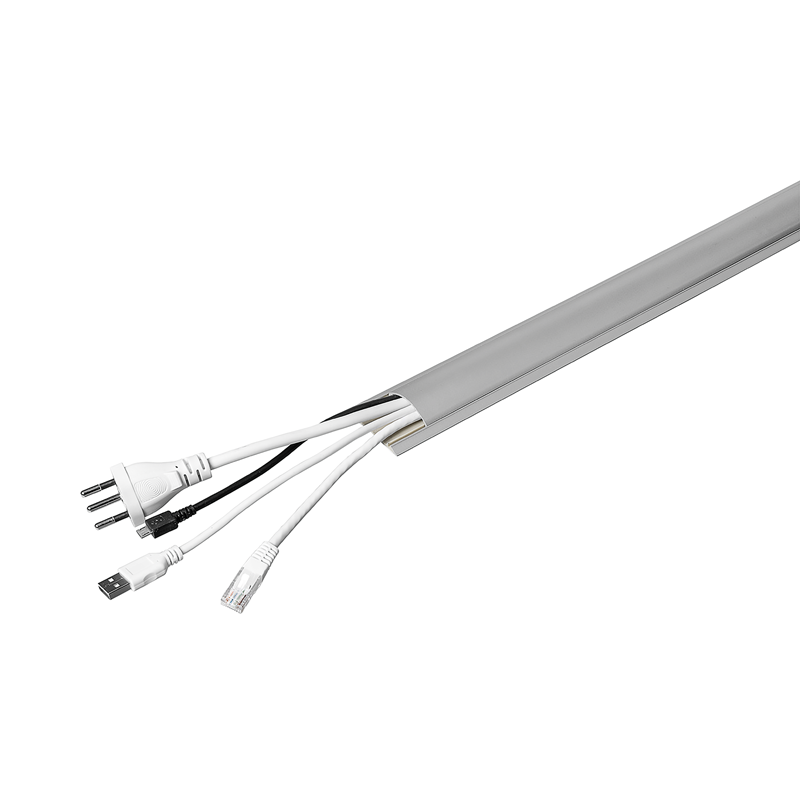 Round canale per cavi semirotondo 50x13mm barra 1m autoadesiv