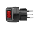 Spina RESET T12 con Breaker Switch nero