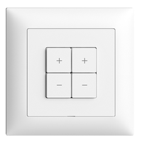 EDIZIOdue WISER UP-LED-Universaldimmer 2-KANAL ws