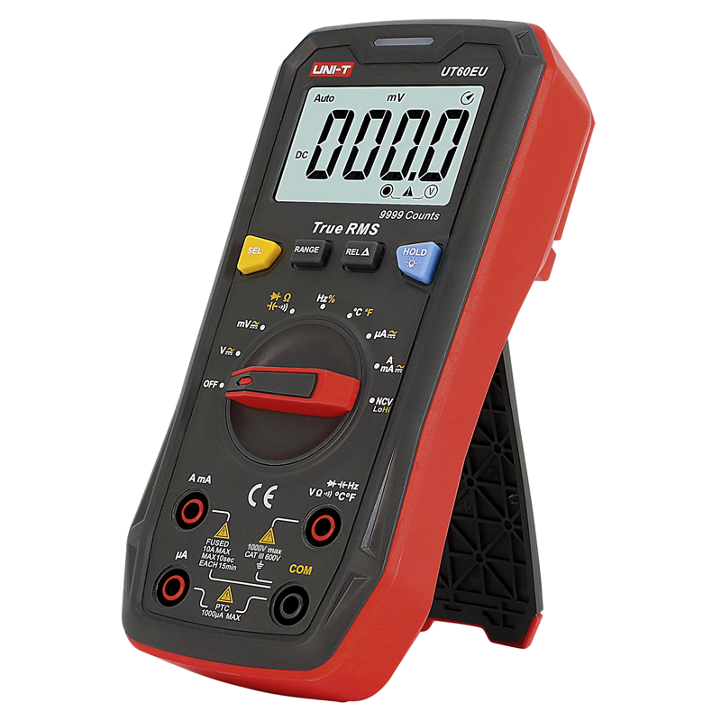 Multimeter max.1000V (CAT III 600V) rt/sw