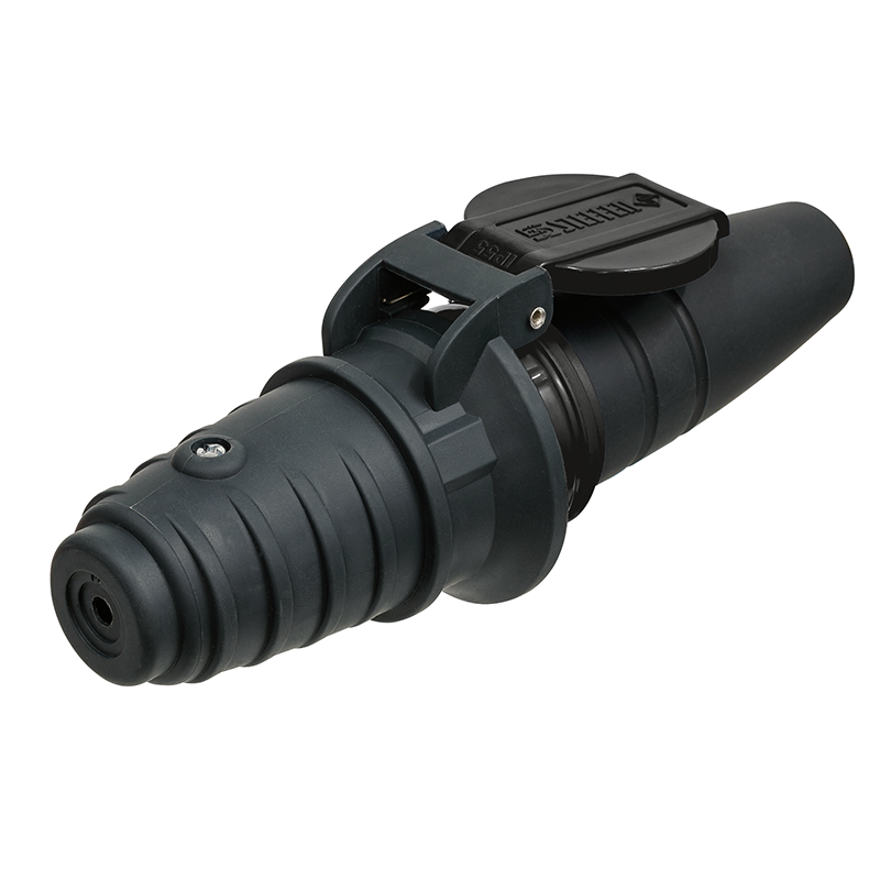 Prise T23 IP55 noir