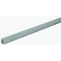 Canale per cavi 15x15mm barra 2m grigio