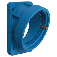 20° Winkel-Einbauflansch für CEE 16A 4-polig