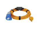 Verlängerung GdV 3x1.5mm² 10m T13-CEE16/3 mit Überstromschutz IP55/IP44