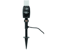 GardenLine Steckdosen-Erdpfahl mit Timer 2xT13 IP44 3m