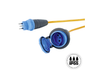 Rallonge électrique PROFESSIONAL EPR-PUR 3x1.5mm2 10m T13-T13 IP55 or