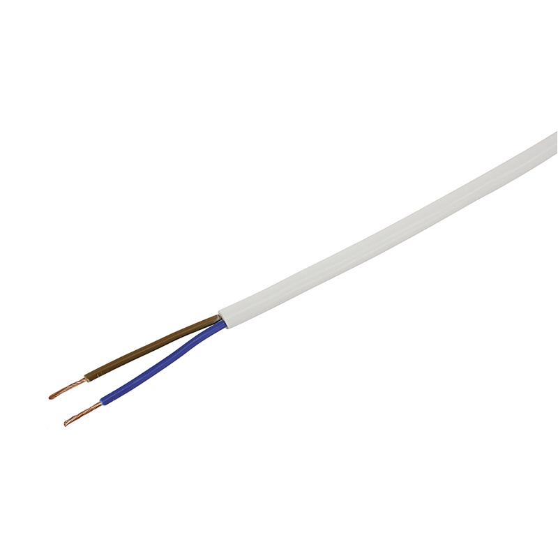Td Kabel 2x1mm² weiss Spule 100m