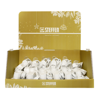 X-MAS Schüttendisplay mit 30 Stk Steckdosenleise 4xT13 mit Resetknopf weiss