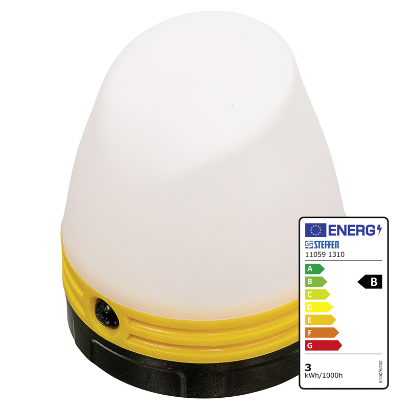 Luce di campeggio a LED 3W Camp 70, giallo