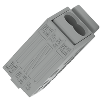 WAGO Leuchtenklemme 0.5-2.5mm², 2-polig ws VPE 15 Stk.