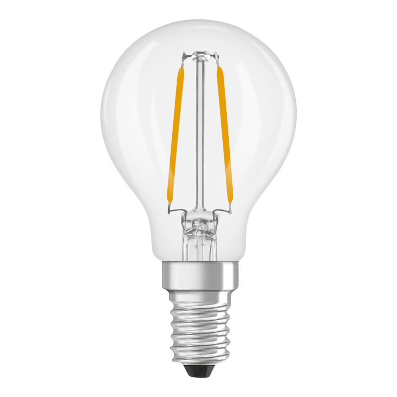 Osram LED Superstar Retrofit Cl. P Filament E14 240V 1.8W (25W) 250lm WW
