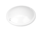 Rosetta da soffitta rotonda Ø 90mm, colore bianco