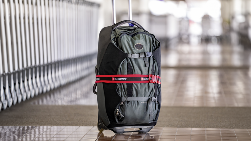 SKROSS sangle à bagages rouge