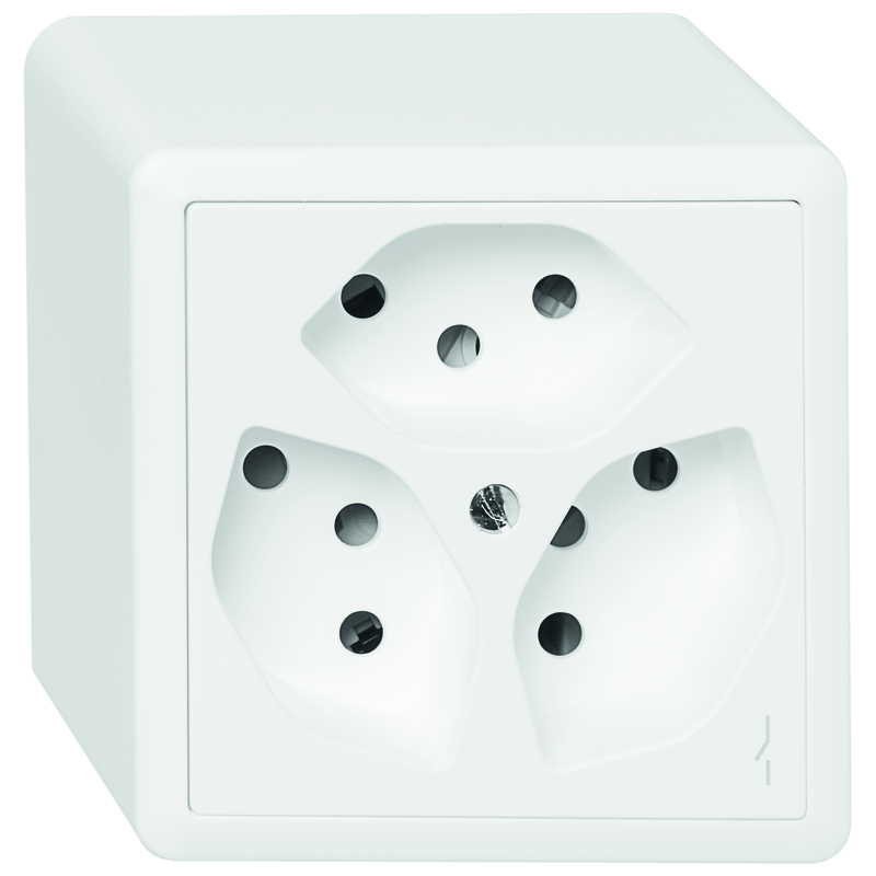 EDIZIOdue Presa app. 3xT13 (1x separato) bi