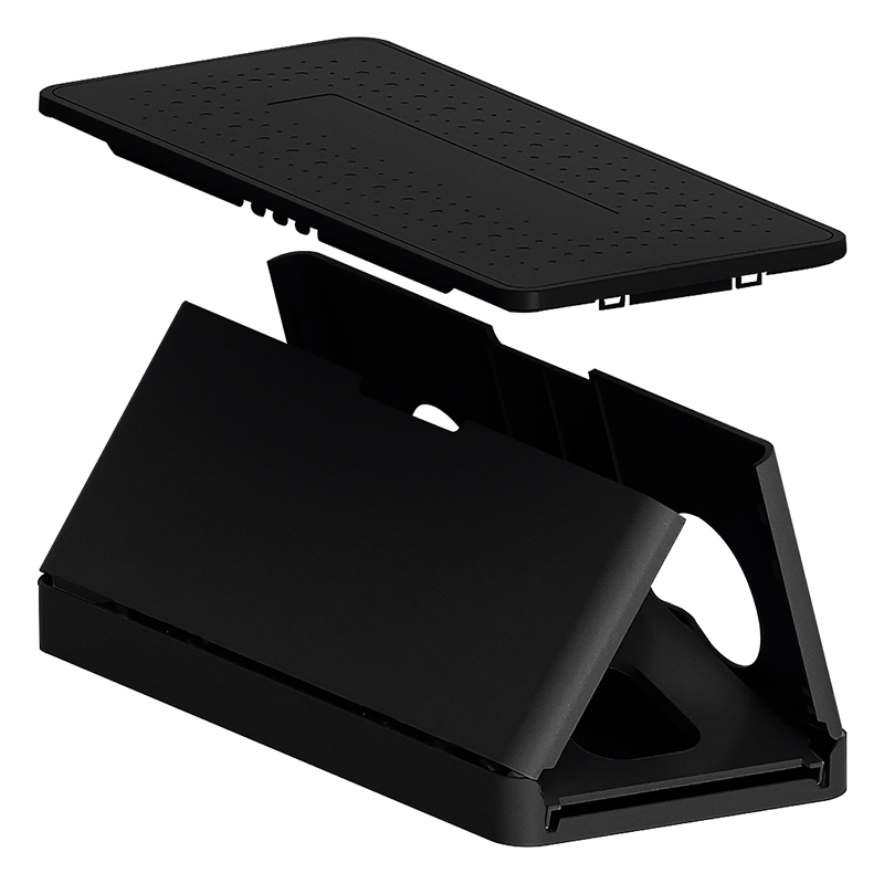 Organizer per cavi 14x15x34cm nero