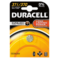 Duracell Watch Piles oxyde d'argent 1.55V D371 SR69 blister