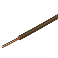 Fil-T 2.5mm² brun bague 100m