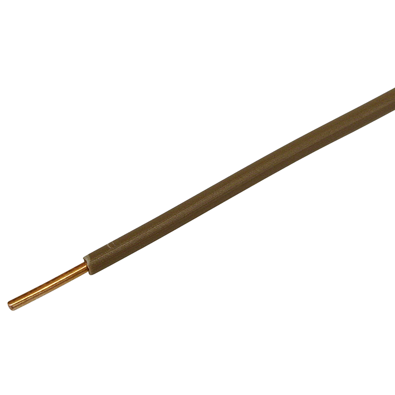 T-Draht 1.5mm² braun Ring 20m