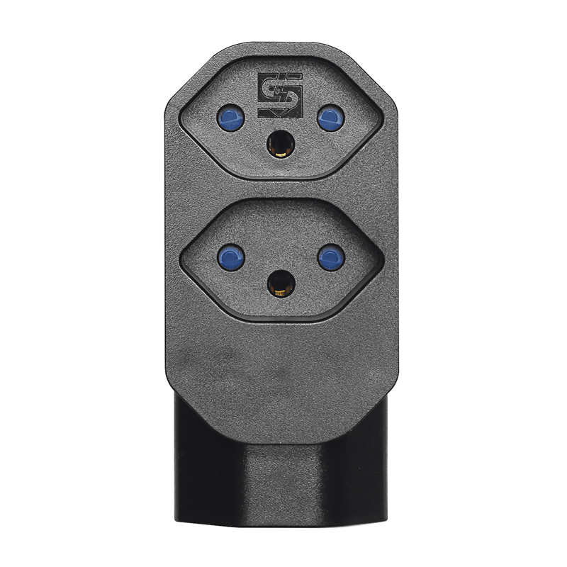 Adattatore multiplo MANTA 2+1xT13 girevole 320° nr