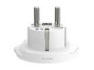 SKROSS Adaptateur de voyage Monde - Europe 3 pôles max. 16A bl