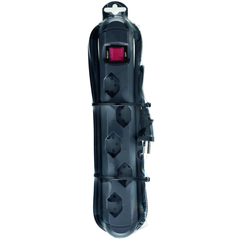 Presa multipla STRONG 5xT13 5m con interruttore e magneti nr