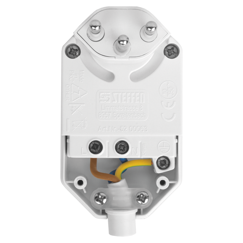 Spina a gomito girabile T12 con USB-C PD20W ws