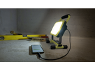 WORKLIGHT LED Akku-Strahler 30W mit Traggriff und Standfuss, gelb