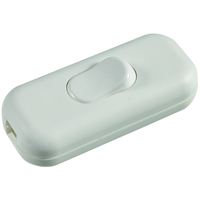 Schnurschalter EIN-AUS 1-polig (2A/250V) ws