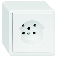 EDIZIOdue Prise app. 1xT15 (10A/250V) bl