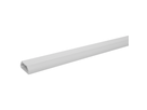 Single canale per cavi 22x10mm 3 barre 1m autoadesivo bianco