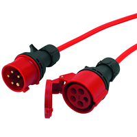 Verlängerungskabel Bauflex 5x1.5mm2 5m CEE16/5-CEE16/5 IP44 rt