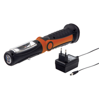 WORKLIGHT lampada portatile a batteria LED 2.5W (18W) IP20 180° girevole