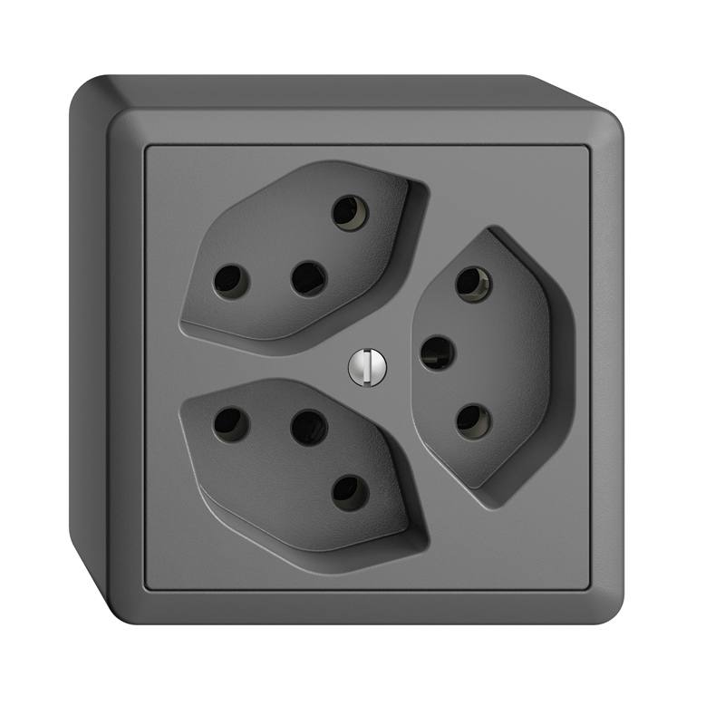 EDIZIO.liv Prise app. 3xT13 gr.fo