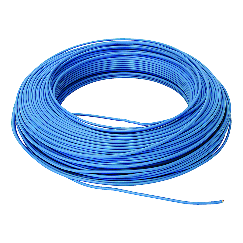 T-Draht 1.5mm² blau Ring 100m
