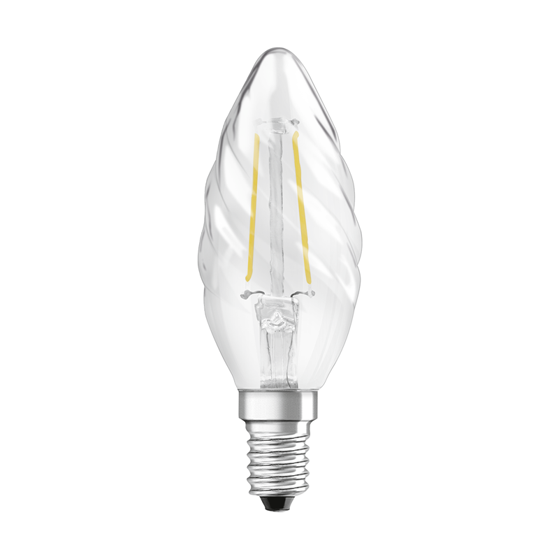 Osram LED Star Retrofit Classic BW Filament E14 240V 2.5W 250lm WW
