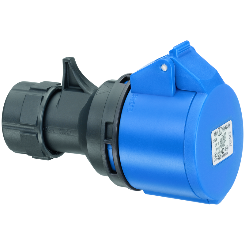 Spina intermedia CEE 32/3 IP44 230V 6h