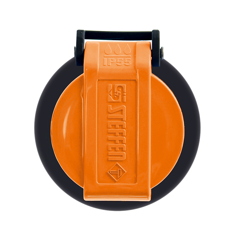 Kupplung T15 IP55 anthrazitgrau/orange