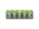 WAGO Steckklemme COMPACT Green Range 5x 0.14-4mm² mit Betätigungshebel