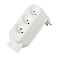 Adattatore multiplo MANTA 3+1xT13 girevole 320° weiss bi