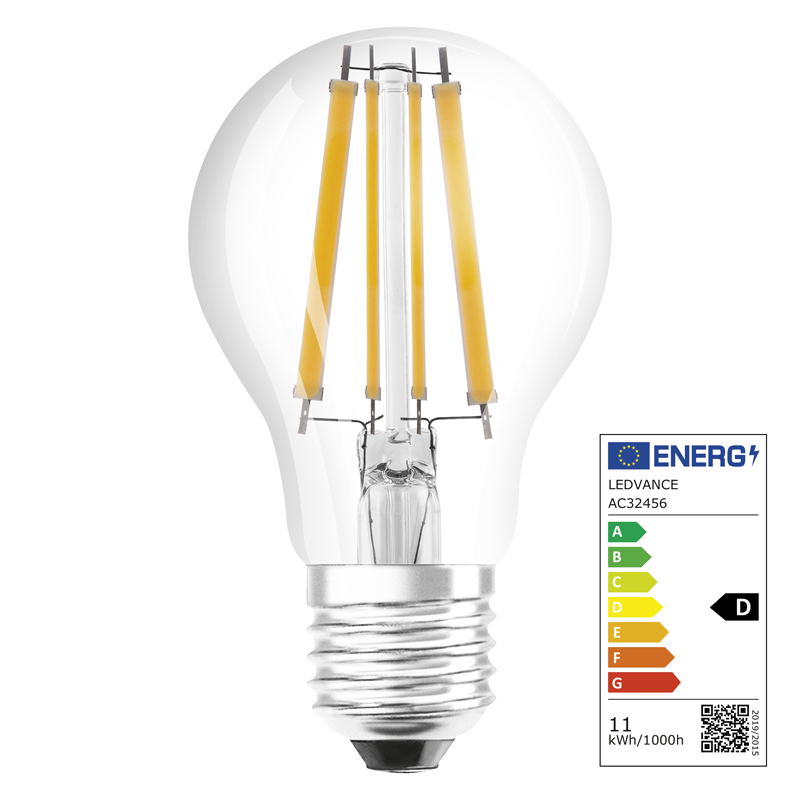 Osram LED Star Retrofit Classic A E27 240V 11W 1521lm WW
