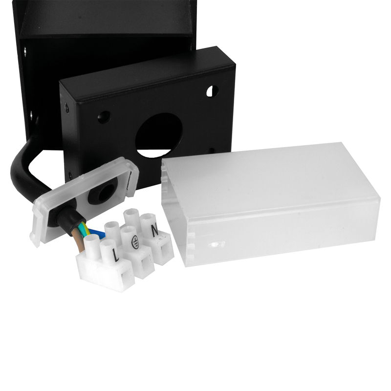 GardenLine Colonna con prese elettriche 2xT13 IP55 con protezione da sovracorren