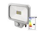 WORKLIGHT LED Strahler 20W grau mit PIR 120° 6-8m
