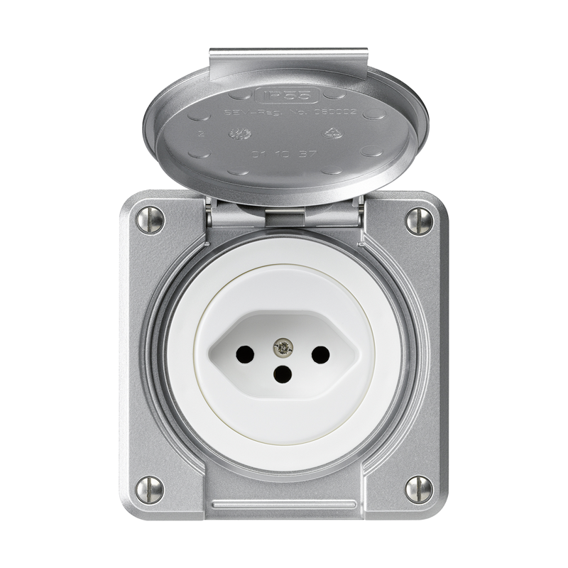 ROBUSTO Presa da inc. umido 1xT13 QuickConnect IP21 al
