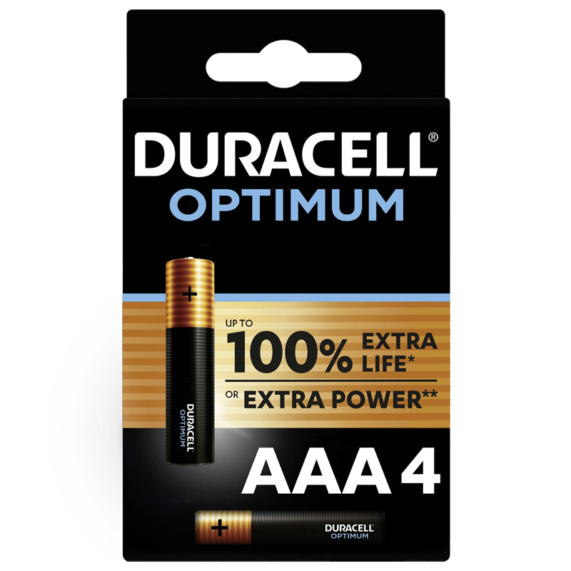 Duracell Optimum 1.5V MN2400 LR03 AAA
